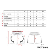 SHORTS MUAY THAI UNISSEX PRETORIAN